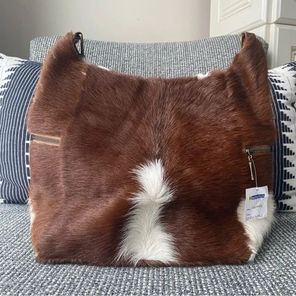 100% Cowhide Shoulder Bag - Picture 4 of 17